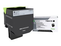 Lexmark X417 - À rendement élevé - noir - original - cartouche de toner LCCP - pour Lexmark CS417dn, CX417de 71B0H10