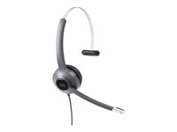 Cisco 521 Wired Single - Micro-casque - sur-oreille - filaire - jack 3,5mm - remanufacturé CP-HS-W-521USBC-RF