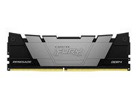 Kingston FURY Renegade - DDR4 - module - 32 Go - DIMM 288 broches - 3200 MHz / PC4-25600 - CL16 - 1.2 V - mémoire sans tampon - non ECC - noir KF432C16RB2/32