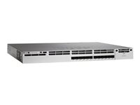 Cisco Catalyst 3850-12XS-S - Commutateur - C3 - Géré - 12 x 1 Gigabit / 10 Gigabit SFP+ - de bureau, Montable sur rack - reconditionné WS-C3850-12XS-S-RF