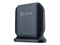 Poly Rove B2 - Station d'accueil pour téléphone sans fil / station d'accueil pour téléphone VoIP avec ID d'appelant/appel en instance - DECT - (conférence) à trois capacité d'appel - SIP, SIP v2, RTCP, RTP, SDP, SIP over TLS, SIP sur TCP, SIP sur UDP - noir 8J8W3AA#ABB