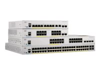 Cisco Catalyst 1000-8P-2G-L - Commutateur - Géré - 4 x 10/100/1000 (PoE+) + 4 x 10/100/1000 + 2 x SFP Gigabit combo (liaison montante) - Montable sur rack - PoE+ (67 W) - remanufacturé C1000-8P-2G-L-RF