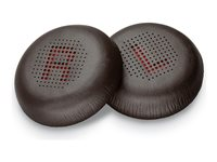 Poly - Coussinet pour casque - similicuir (pack de 2) - pour Poly Blackwire 8225 783Q9AA