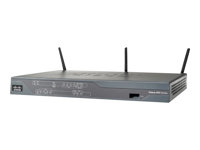 Cisco 881 Ethernet Security - - routeur - commutateur 4 ports - reconditionné C881-K9-RF