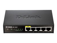 D-Link DES 1005P - Commutateur - non géré - 4 x 10/100 + 1 x 10/100 (PoE) - Ordinateur de bureau - PoE DES-1005P/E