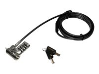 PORT Connect - Câble de sécurité - universel, serrure à combinaison, avec ancrage commutable - 2 m 901235