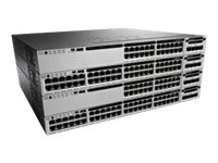 Cisco Catalyst 3850-24P-L - Commutateur - Géré - 24 x 10/100/1000 (PoE+) - de bureau, Montable sur rack - PoE+ (435 W) - reconditionné WS-C3850-24P-L-RF